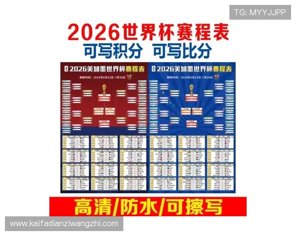 2026年美加墨世界杯对阵图完整公布，热门球队赛程及比赛时间一览